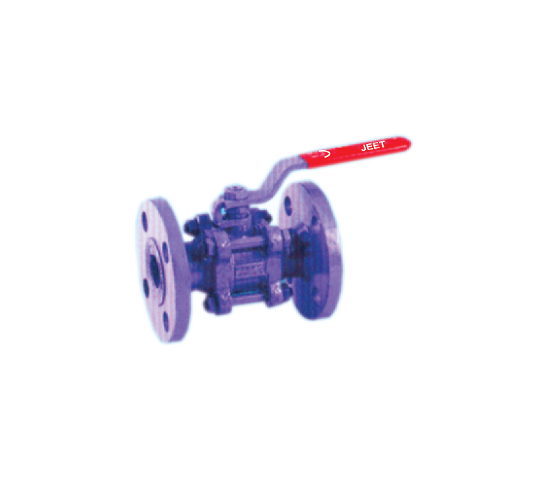Ball Valve Three Piece Flanged Ends